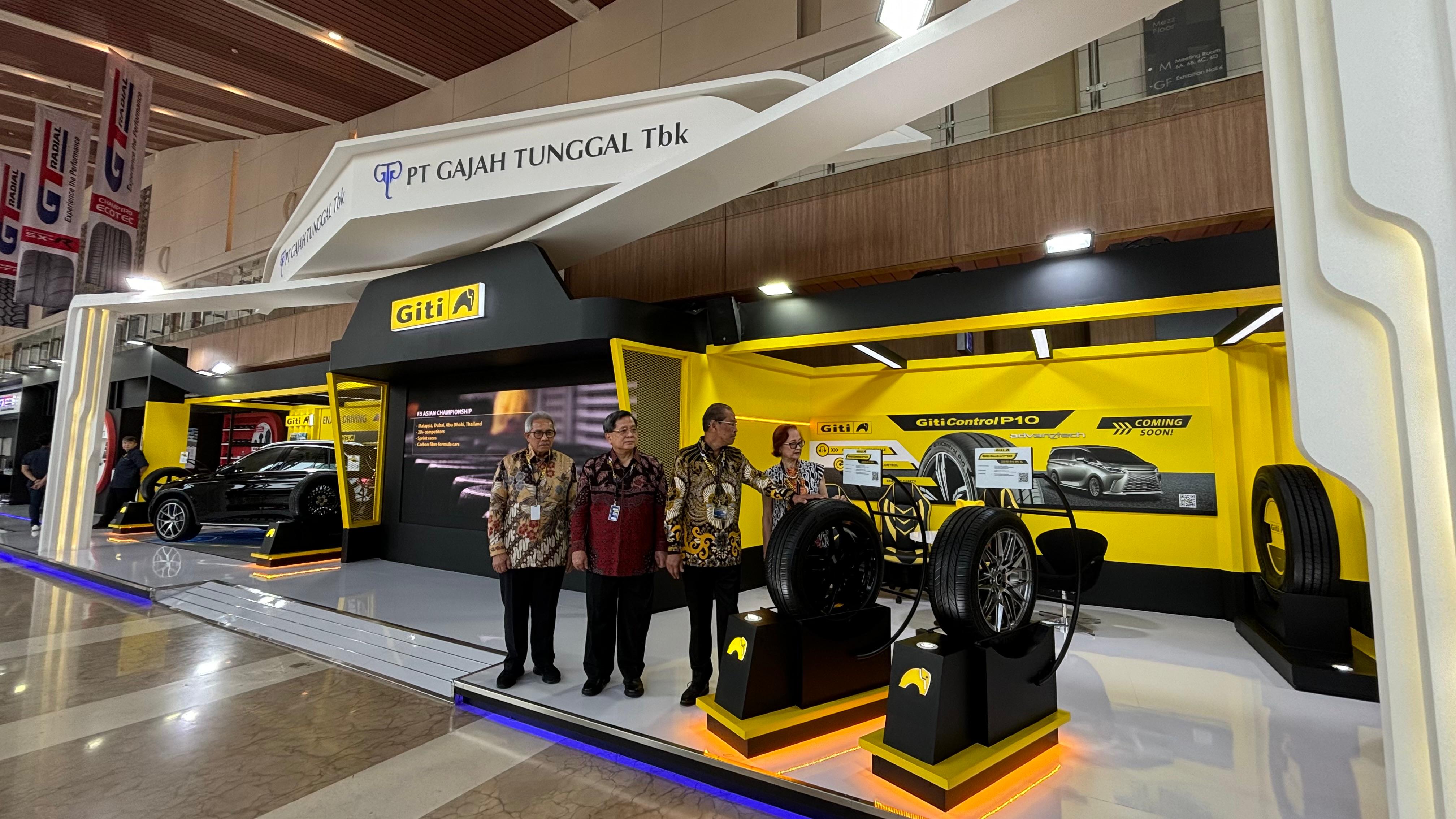 PT Gajah Tunggal Tbk Showcases Complete Product Line at GIIAS 2024